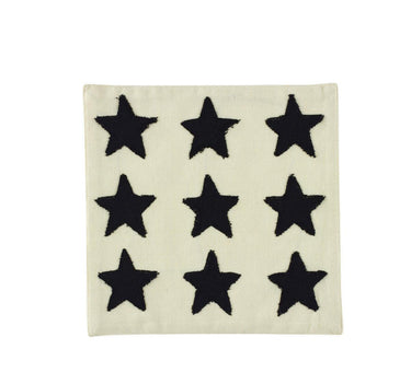 Nine Black Stars Accent Mat Set of 6 Park Designs - The Fox Decor